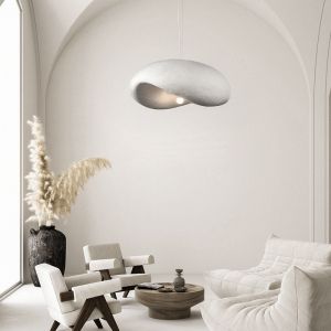 Chandelier Ferecon E27 light gray Ps D45x25cm
