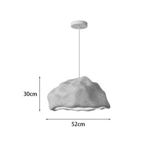Chandelier Gkery E27 white Ps D52x30cm