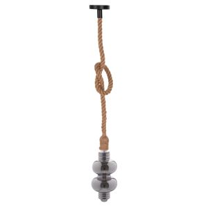 Chandelier Hm11929.02-rope 1m length and 2cm detent-faxule E27