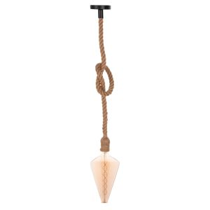 Chandelier Hm11930.01-rope 1m length and 2cm detent-faxula E27