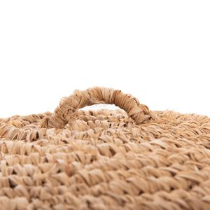 Chandelier Hm4030 made of rattan in natural color D100x100-103hcm