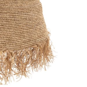 Chandelier Hm4030 made of rattan in natural color D100x100-103hcm