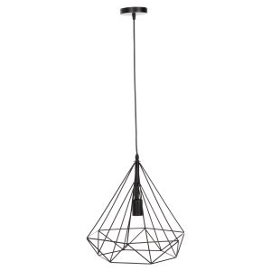 Chandelier Hm4064 with black metal shade 32x37x128hcm