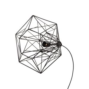 Chandelier Hm4068 with black metal shade 40x35x130hcm