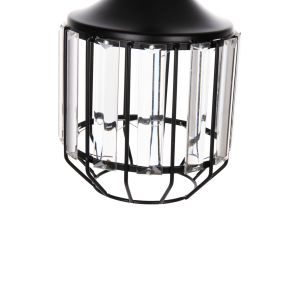 Chandelier Hm4084 black metal D14x123hcm