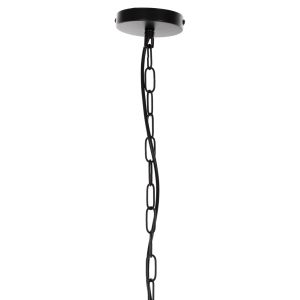 Chandelier Hm4092 with black metal shade D33.5x29-127.5hcm