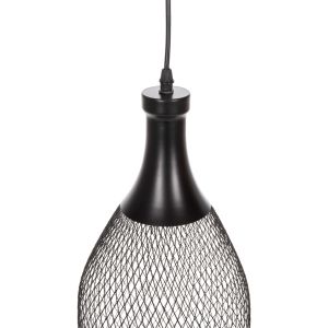 Chandelier Hm4105 black metal with mesh shade D20x145hcm