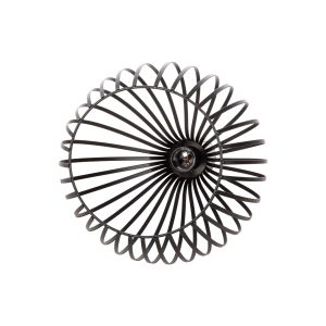 Chandelier Hm4164 with black metal shade D28x138hcm