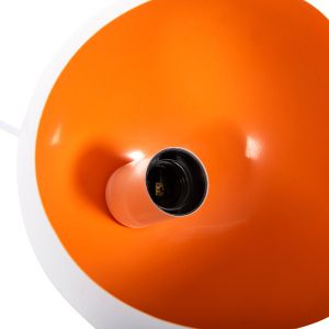 Chandelier Hm4165,02 metal sphere color white/orange D20x118hcm