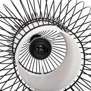 Chandelier Hm4185 black metal D30x115hcm