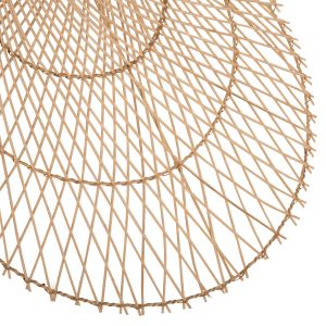 Chandelier Hm7879.02 rattan in natural color D80x31x126hcm