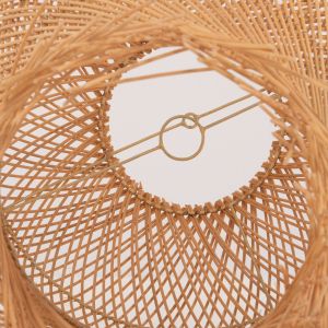 Chandelier Hm7882 rattan in natural color D49x157hcm