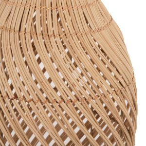 Chandelier Hm7885 rattan in natural color D23x148hcm