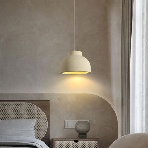 Chandelier Jenila E27 beige Ps D30x20cm