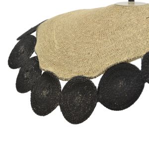 Chandelier Kono Inart Natural-black D70x100cm