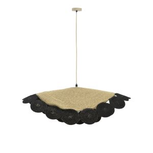 Chandelier Kono Inart Natural-black D70x100cm