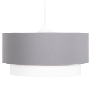 Chandelier Kriks Hm4706.01 Pvc in white-gray Φ30x70hcm.