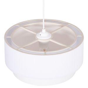 Chandelier Kriks Hm4707.01 Pvc in white Φ30x70hcm.