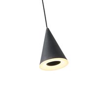 Chandelier Led 25w 1500lm 3000k 680x1200mm black Arte Illumina Campanelle
