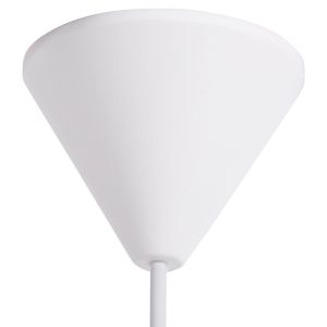 Chandelier Leptir Hm4705.01 metal drop in pink-white Φ23x70hcm.