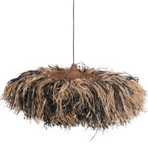 Chandelier Ordem Hm4715 sisal and banana fiber - black and natural φ75cm