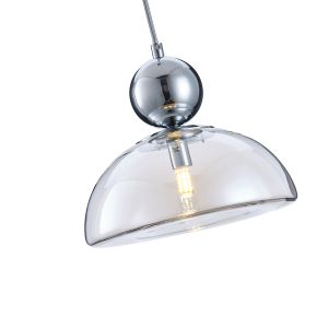 Chandelier Pearl Glass Simple G9 Max 7w 230x1260mm chrome Arte Illumina Clear