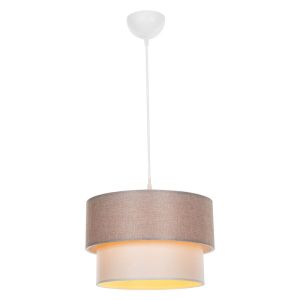 Chandelier Pwl-1194 E27 beige D30x72cm