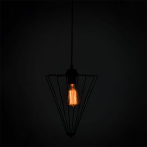 Chandelier Saway E27 black color 30x30x80cm