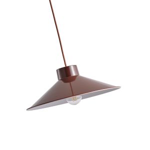 Chandelier Simple 1xε27 Max15w 360x1150mm glossy, deep red, Arte Illumina Neli