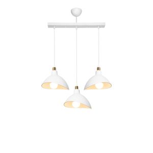 Chandelier Triha Pp in white color 60x22x90cm