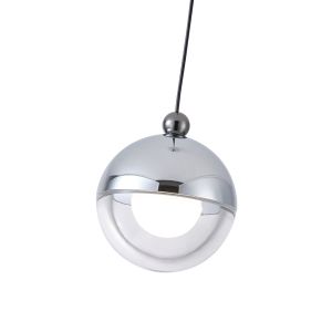 Chandelier aluminum Led 6w 500lm 3000k φ10 silver Arte Illumina Melanie