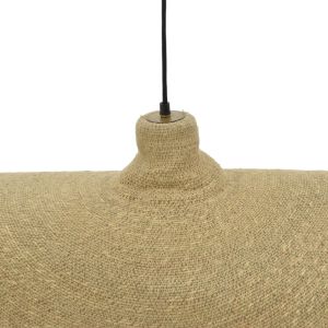 Chandelier Afon Acfen I matte in natural shade D90x6cm