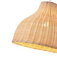Chandelier bamboo 1x1xe27 Max15w Φ330mm Arte Illumina Coastal