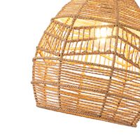Bamboo chandelier 1xe27 Max15w 300x300x1510mm brown Arte Illumina Aithra
