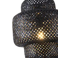 Chandelier bamboo 1xe27 Max15w 310x310x1480mm black Arte Illumina Avra