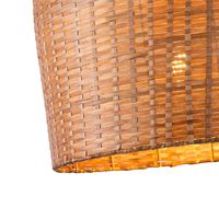 Bamboo chandelier 1xe27 Max15w 400χ400x270mm Arte Illumina Jute