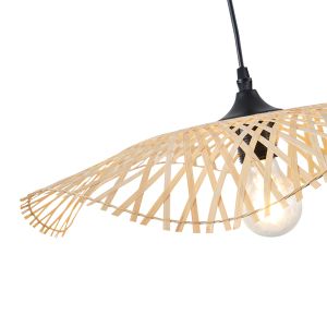 Chandelier bamboo 1xe27 Max15w 475x1160mm beige Arte Illumina Crossline