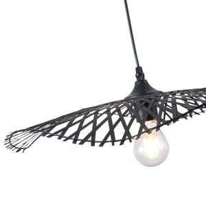 Chandelier bamboo 1xe27 Max15w 475x1160mm black Arte Illumina Crossline