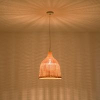 Chandelier bamboo 1xe27 Max15w Φ310mm Arte Illumina Earthy
