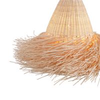 Chandelier bamboo 1xe27 Max15w Φ560mm Arte Illumina Sizal