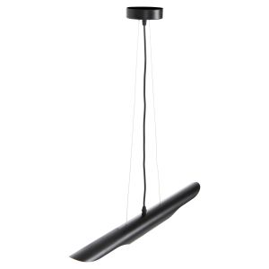Chandelier for 2 bulbs black metal D6x60hcm Hm4172