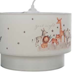 Chandelier for children's room, fabric, D30x70cm Hm7572,03
