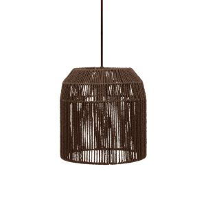Chandelier cordon 5 in brown color 25x30cm