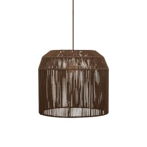 Chandelier cordon 5 in brown color 40x40cm