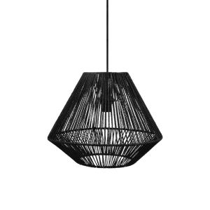 Chandelier cordon in black color 40x35cm