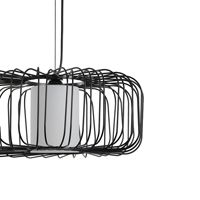Chandelier metal 1xe27 Max15w 340x340x1520mm black Arte Illumina Airy