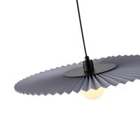 Chandelier metal-fabric 1xg9 Max 10w Φ480mm gray Arte Illumina Piruette