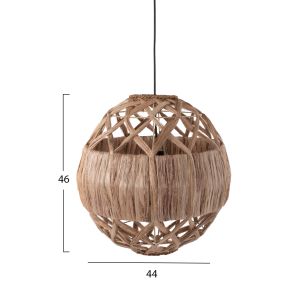 Abacus chandelier in natural color 44x44x46-80hcmhm7779