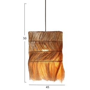 Abacus chandelier with cylindrical shade 45x45x50y Hm7757