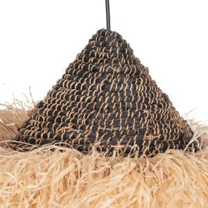 Chandelier made of sisal and abaca fibers 50x50x20hcmhm7789